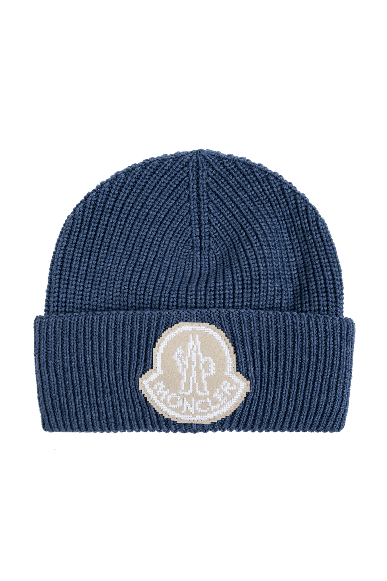 Blue Cap with logo patch Moncler Vitkac Canada